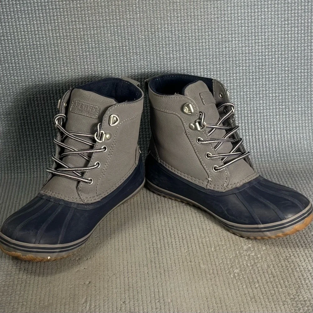 Sperry‎ Little Kid Bowline Boots Gray/Black Size 3